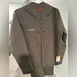 Mammut Men’s Stoney HS Thermo Jacket and Pants - green